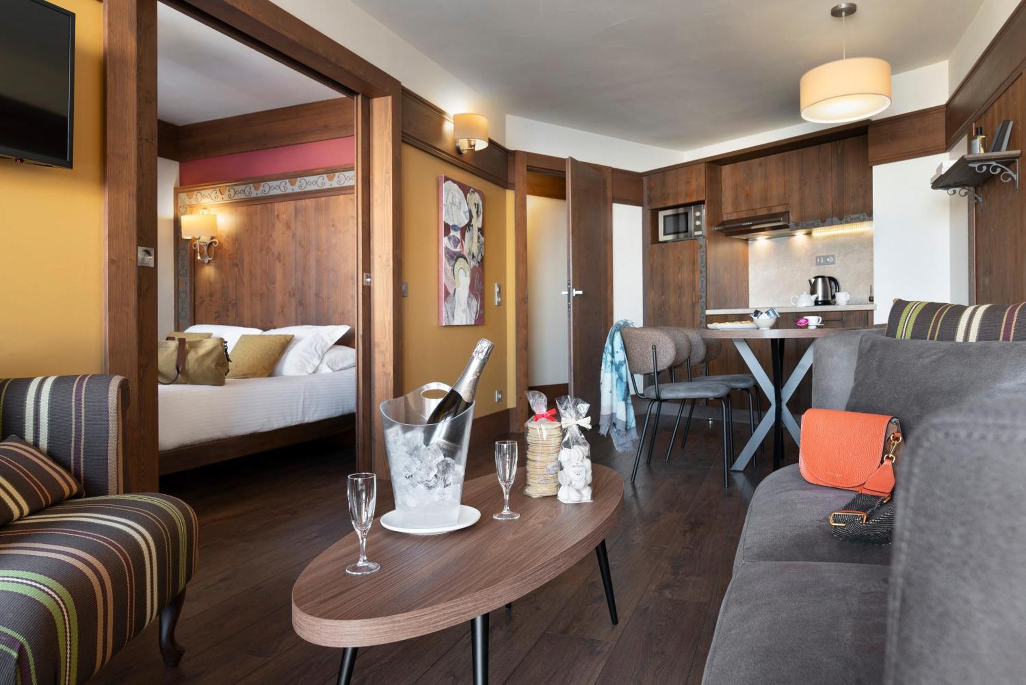 Le Hameau Du Kashmir Aparthotel Val Thorens Exteriör bild