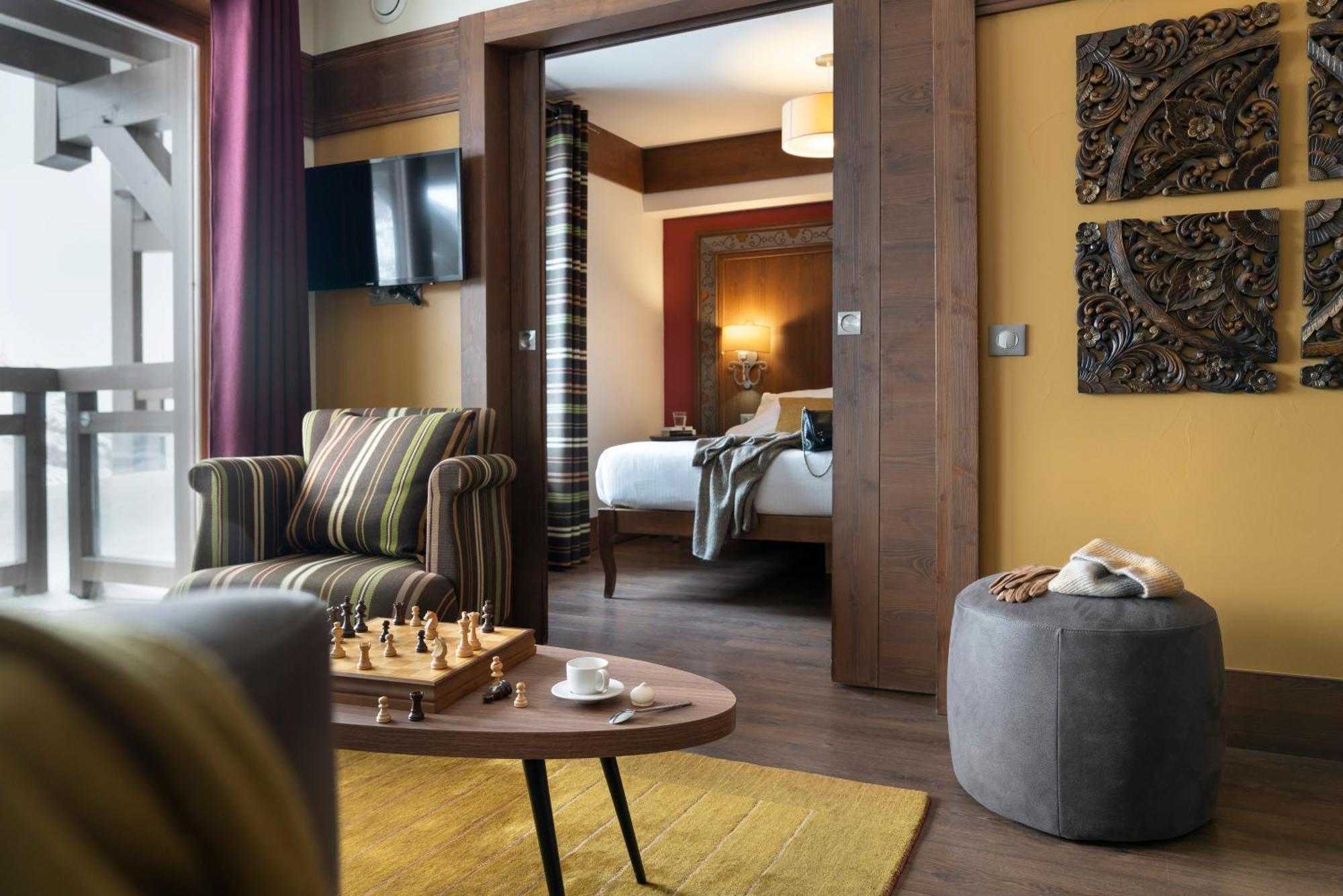 Le Hameau Du Kashmir Aparthotel Val Thorens Exteriör bild